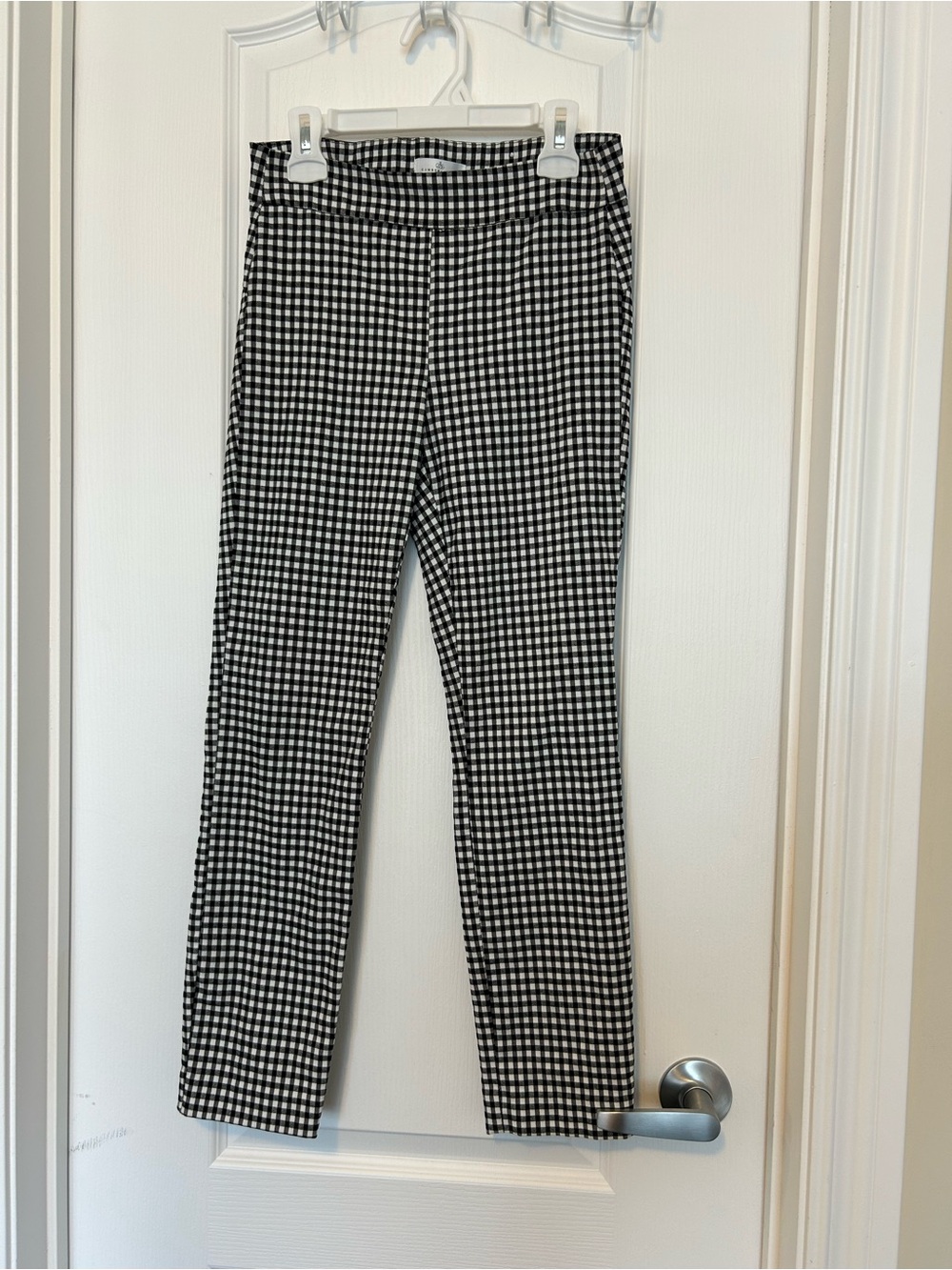 Camber & Grace Black White Gingham Pants
